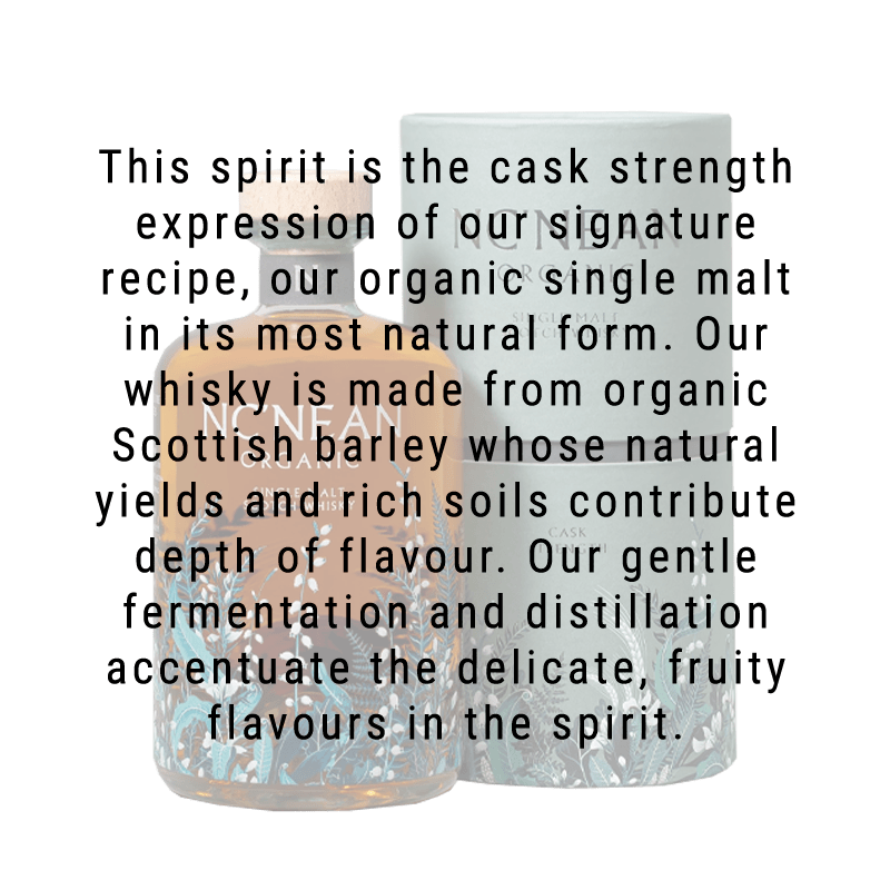 Nc'Nean Cask Strength Organic Single Malt Whiskey 700mL - Great American Craft Spirits
