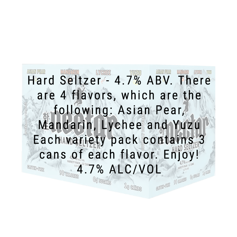 Nectar Original Hard Seltzer Variety 12 Pack 12.oz - Great American Craft Spirits