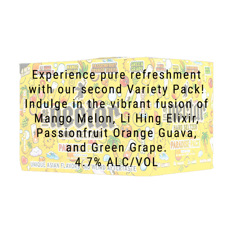 Nectar Paradise Hard Seltzer Variety 12 Pack 12.oz - Great American Craft Spirits