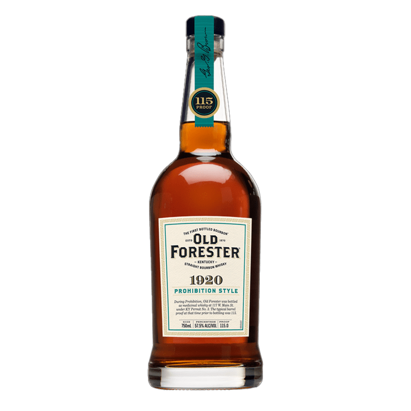 Old Forester 1920 Prohibition Style Kentucky Straight Bourbon Whisky 750mL - Great American Craft Spirits