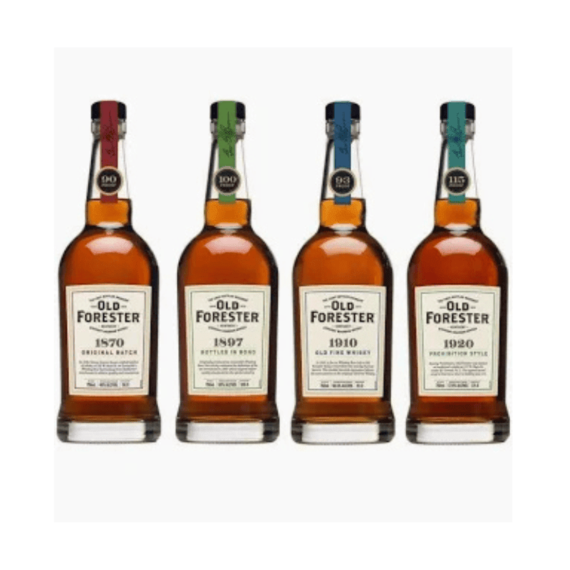 Old Forester Row Collection - Great American Craft Spirits