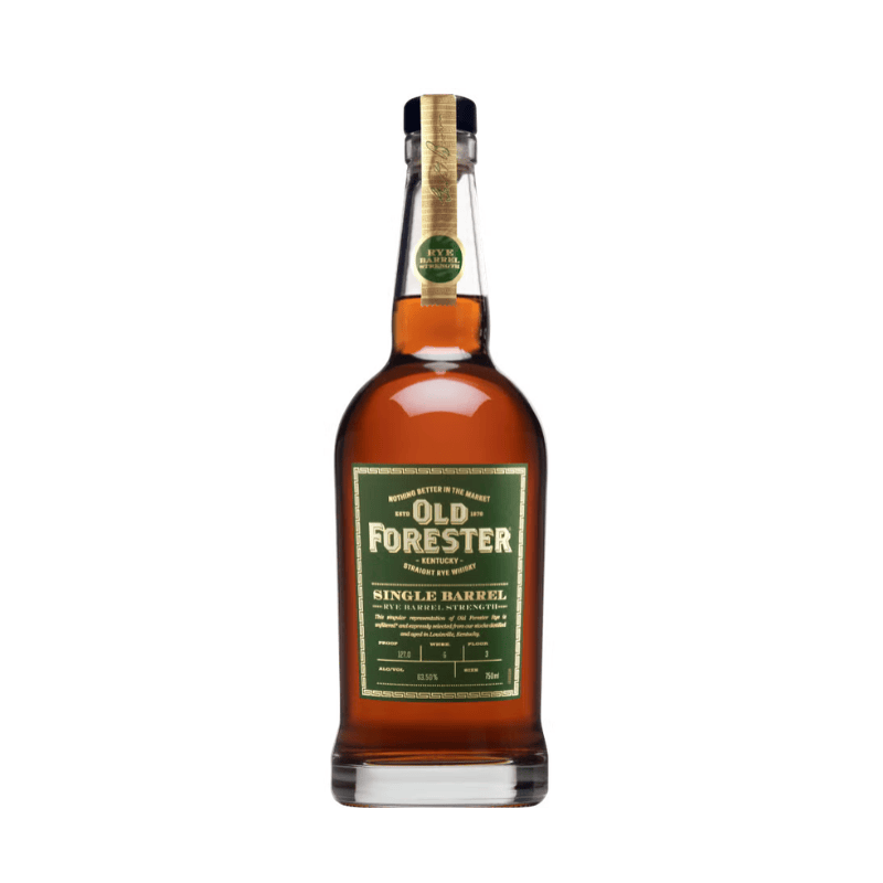 Old Forester Single Barrel Barrel Proof Kentucky Straight Rye Whisky 750mL - Great American Craft Spirits