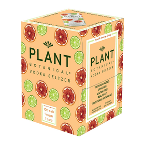 Buy Plant Botanical Vodka Seltzer Blood Orange Lime 12.oz 4 pack