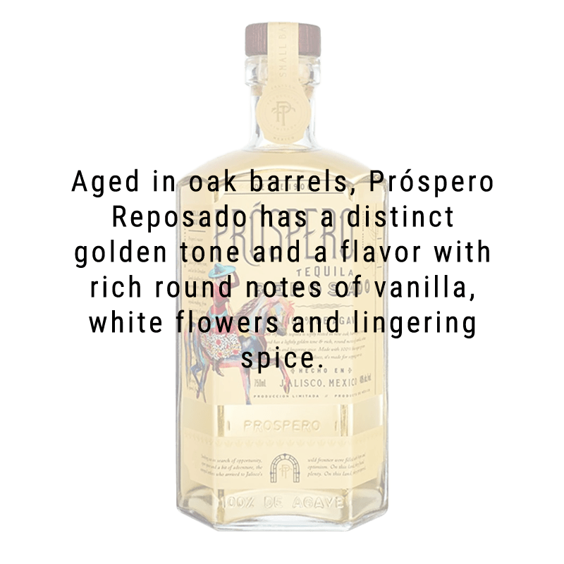 Prospero Tequila Reposado 750mL - Great American Craft Spirits