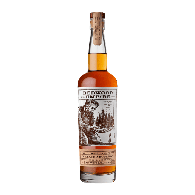 Redwood Empire Colonel Armstrong Wheated Bourbon 750mL - Great American Craft Spirits