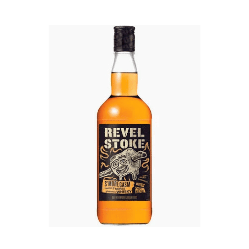 Revel Stoke S'moregasm Toasted S'mores Whisky 750ml - Great American Craft Spirits