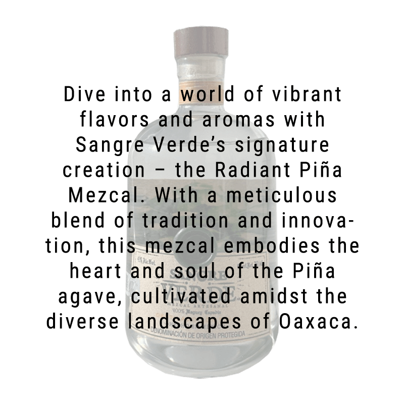 Sangre Verde Pina Mezcal 750ml - Great American Craft Spirits