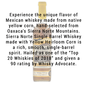 Buy Sierra Norte Native Oaxacan Yellow Corn Whiskey 750mL | Great