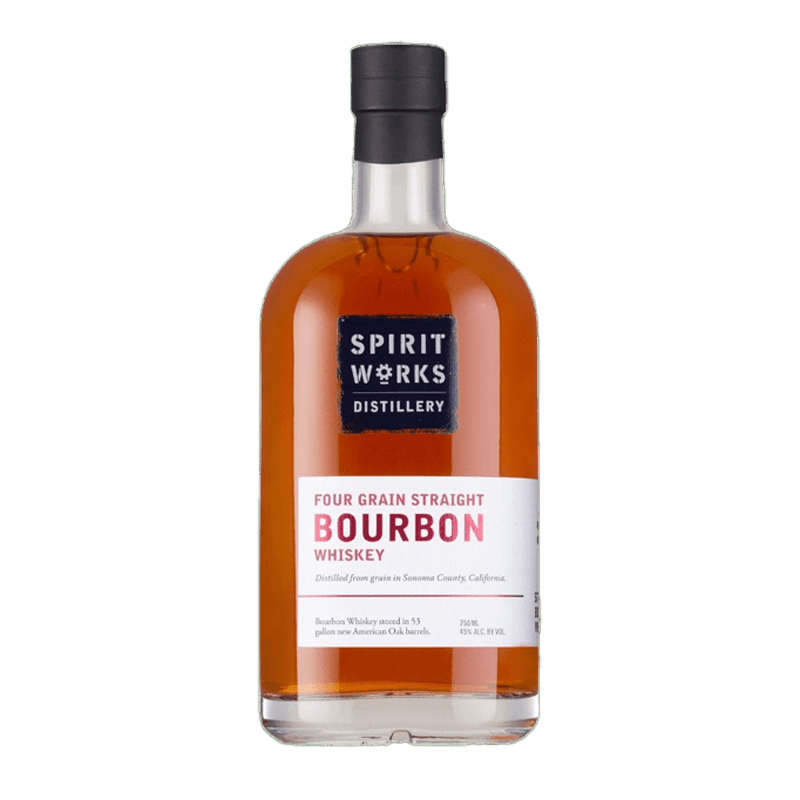 Spirit Works Distillery 4 Grain Bourbon Whiskey 750mL - Great American Craft Spirits