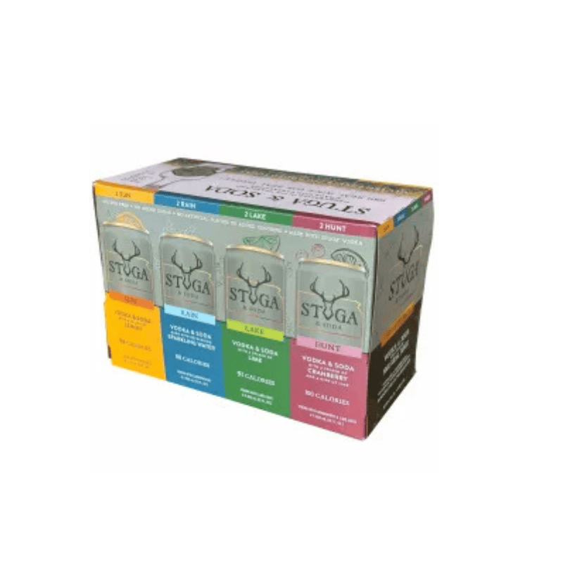 Stuga Spirits Varity Vodka Cocktail 8 Pack 12.oz | Great American Craft ...