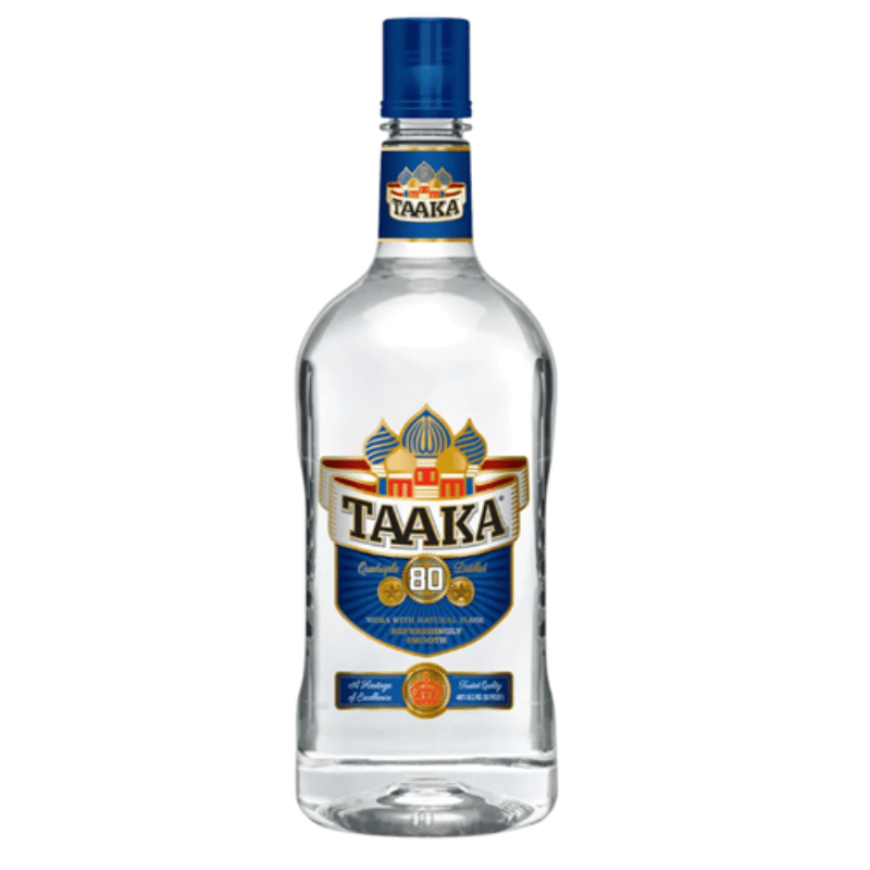 Taaka 80 Proof Vodka 750ml Bottle – Premium Smooth Vodka for Cocktails