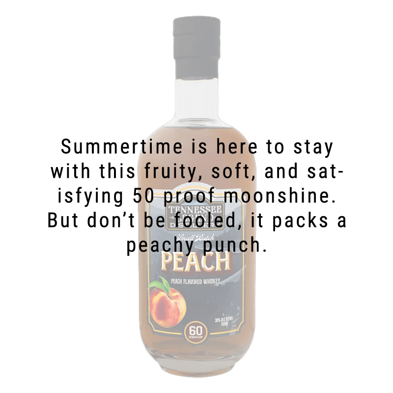Tennessee Legend Peach Whiskey 750mL - Great American Craft Spirits