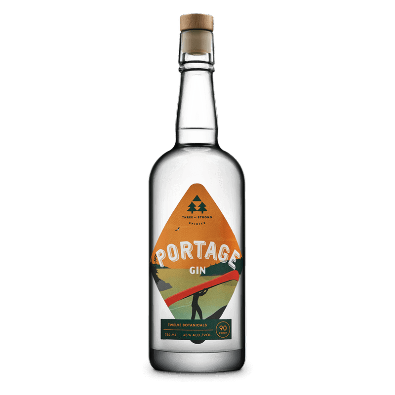Buy Three of Strong Spirits Portage Gin 750mL | Great American
