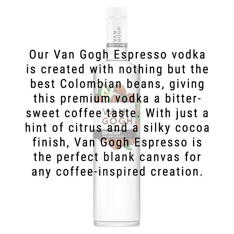 Van Gogh Espresso Vodka 750ml - Great American Craft Spirits