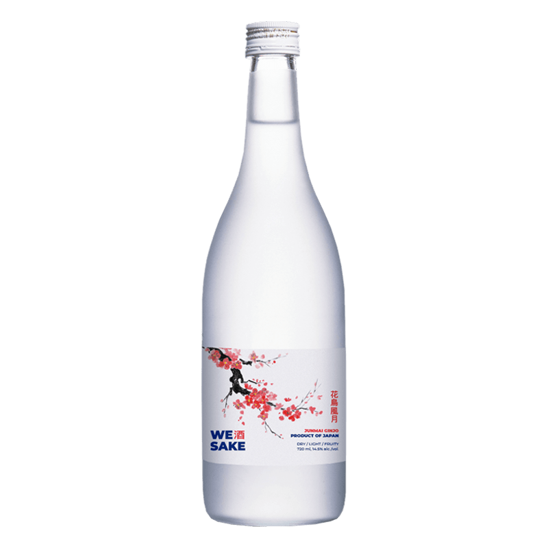 Wesake: Sakura Junmai Ginjo Sake 720mL - Great American Craft Spirits