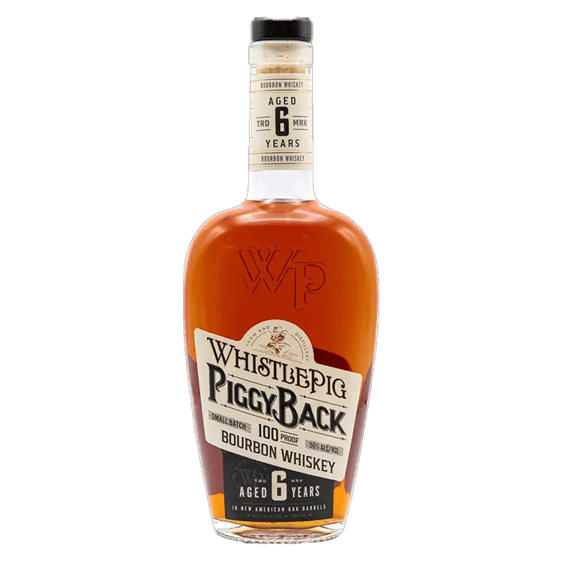Whistlepig Piggyback 6 Year Bourbon Whiskey 750mL - Great American Craft Spirits