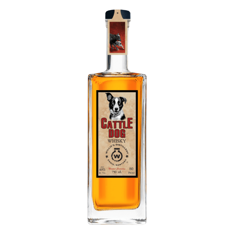 Willie's Distillery Cattle Dog Whiskey 750ml - Great American Craft Spirits