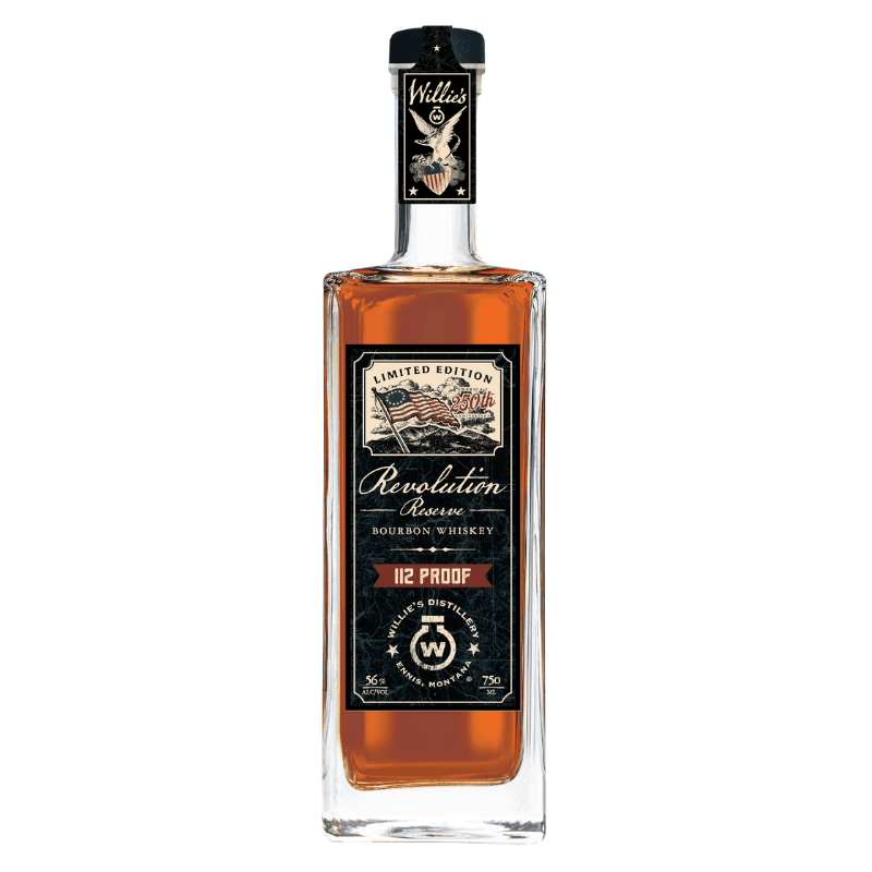 Willie's Distillery Revolution Reserve Bourbon 750ml - Great American Craft Spirits
