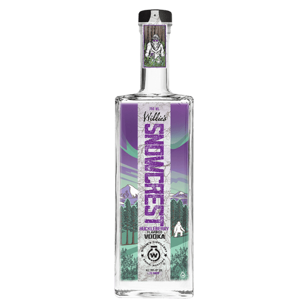 Buy Willie's Distillery Snowcrest Huckleberry Vodka Online | Great