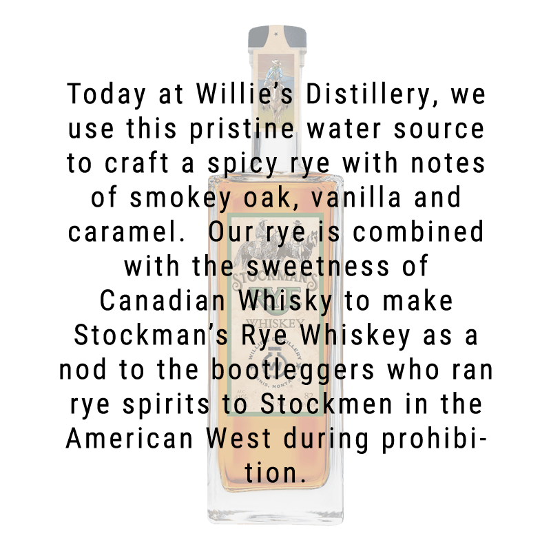Willie's Distillery Stockman's Rye Whiskey 750ml - Great American Craft Spirits