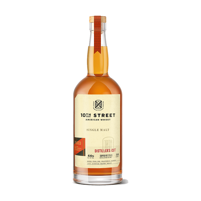
            
                Load image into Gallery viewer, 10th Street Distillers Cut Single Malt Peated Whiskey 750mL
            
        
