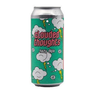 
            
                Load image into Gallery viewer, 4 Sons Clouded Thoughts Hazy Double IPA 16.oz
            
        
