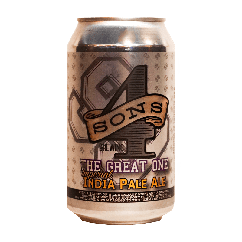 4 Sons The Great One Imperial IPA 12.oz