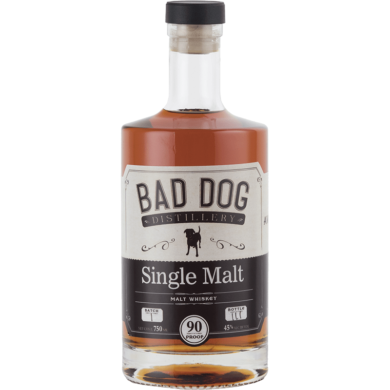 Bad Dog Distillery Single Malt Whiskey 750mL