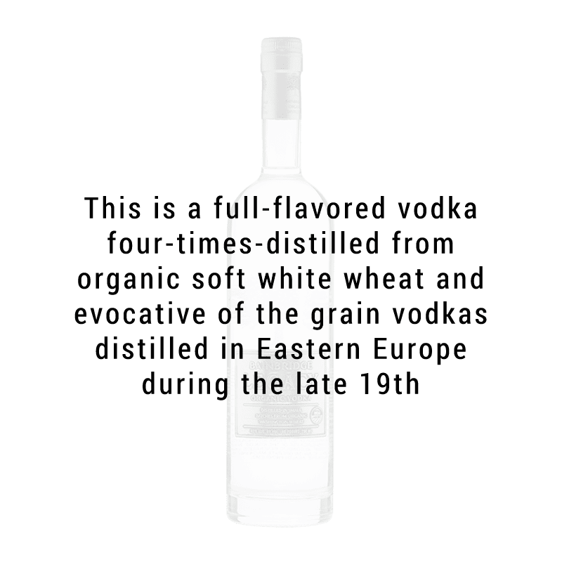 Bainbridge Legacy Organic Vodka 750ml