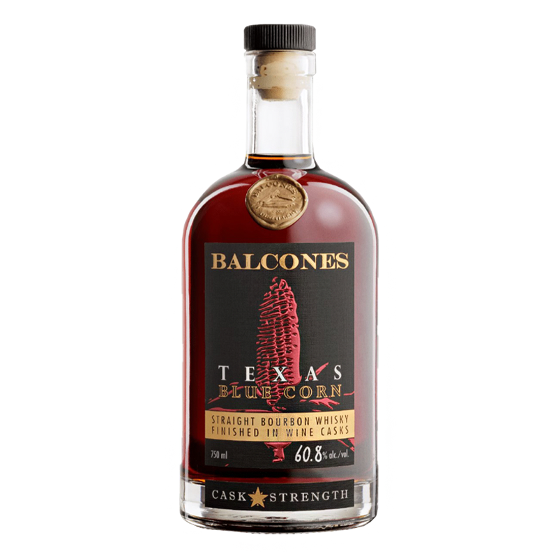 Balcones Blue Corn Straight Bourbon Whisky Finished in Wine Casks 750mL