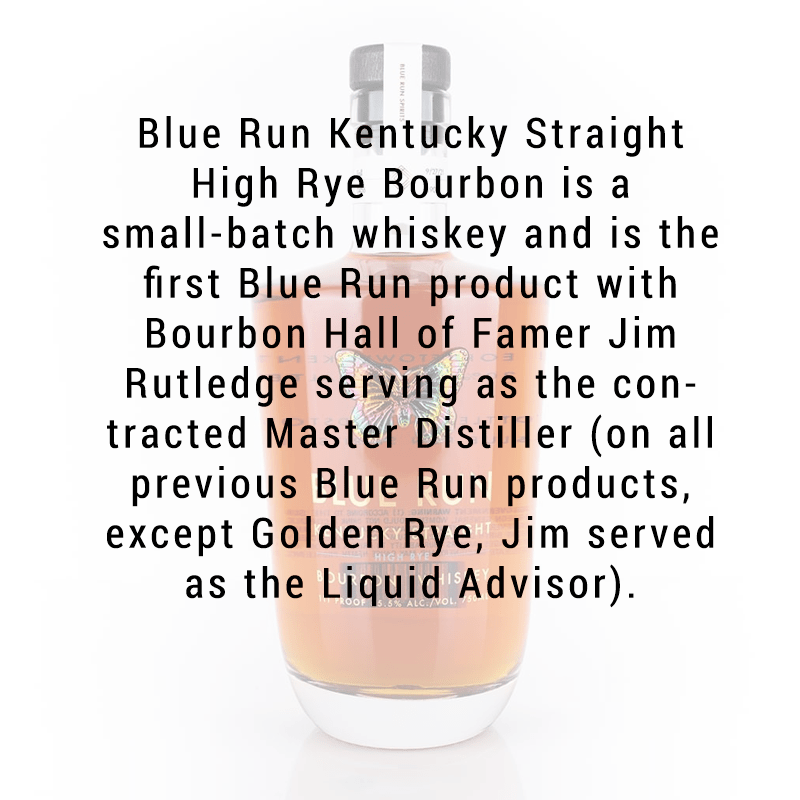 
            
                Load image into Gallery viewer, Blue Run Spirits Kentucky Straight High Rye Bourbon Whiskey 750mL
            
        
