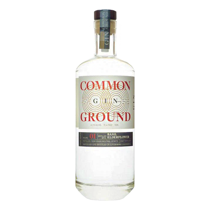 Common Ground Basil & Elderflower Gin 750ml