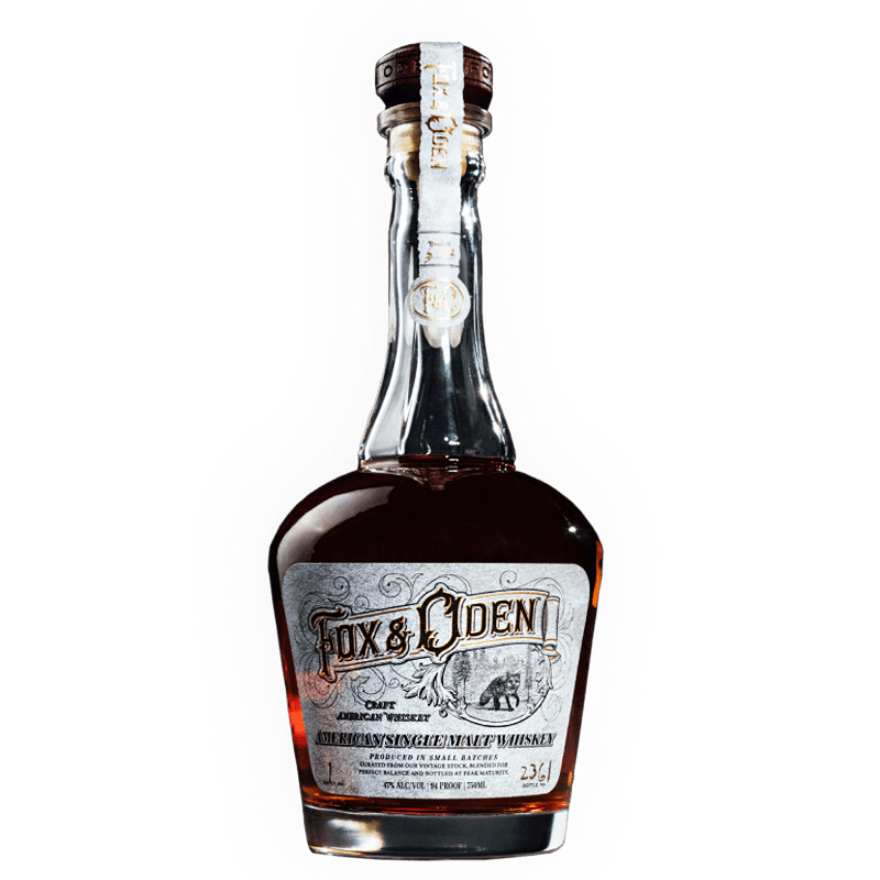 
            
                Load image into Gallery viewer, Fox &amp;amp; Oden American Single Malt Whiskey 750mL
            
        
