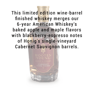 Hooten Young Wine Barrel Whiskey Collection Cabernet Cask Finish 750mL