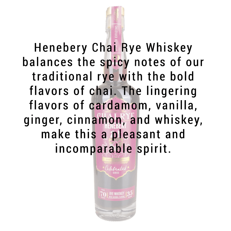 
            
                Load image into Gallery viewer, Henebery Chai Rye Whiskey 750ml
            
        