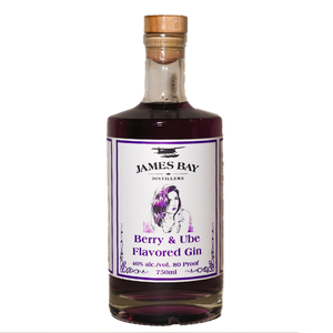 James Bay Distillers Berry & Ube Favored Gin 750mL