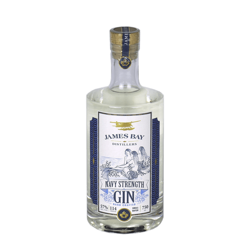 
            
                Load image into Gallery viewer, James Bay Distillers Navy Strength Gin 750mL
            
        