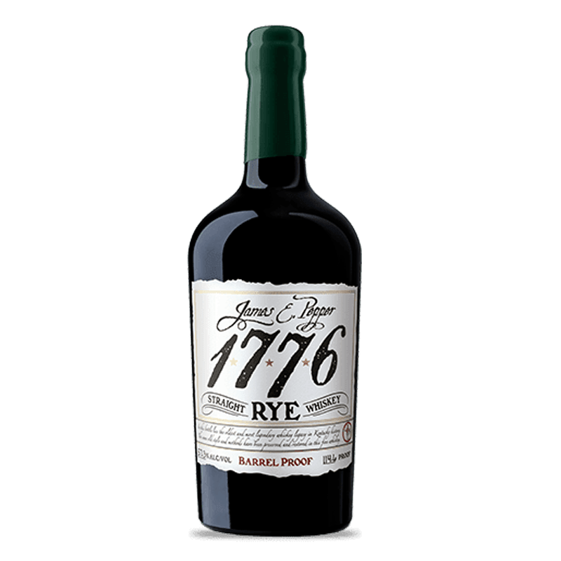 James E. Pepper 1776 Straight Rye Barrel Proof Whiskey 750mL