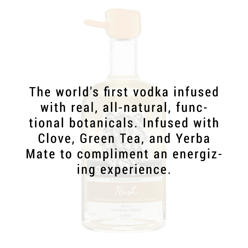 Lass and Lions "Rush" Functional Herb Infused Vodka 750ml