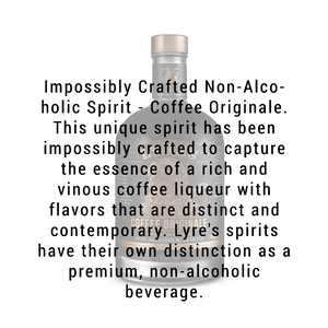 
            
                Load image into Gallery viewer, Lyre&amp;#39;s Coffee Originale Non-Alcoholic Spirit 700mL
            
        