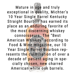 
            
                Load image into Gallery viewer, Michter&amp;#39;s 10 Year Kentucky Single Barrel Bourbon 750mL
            
        