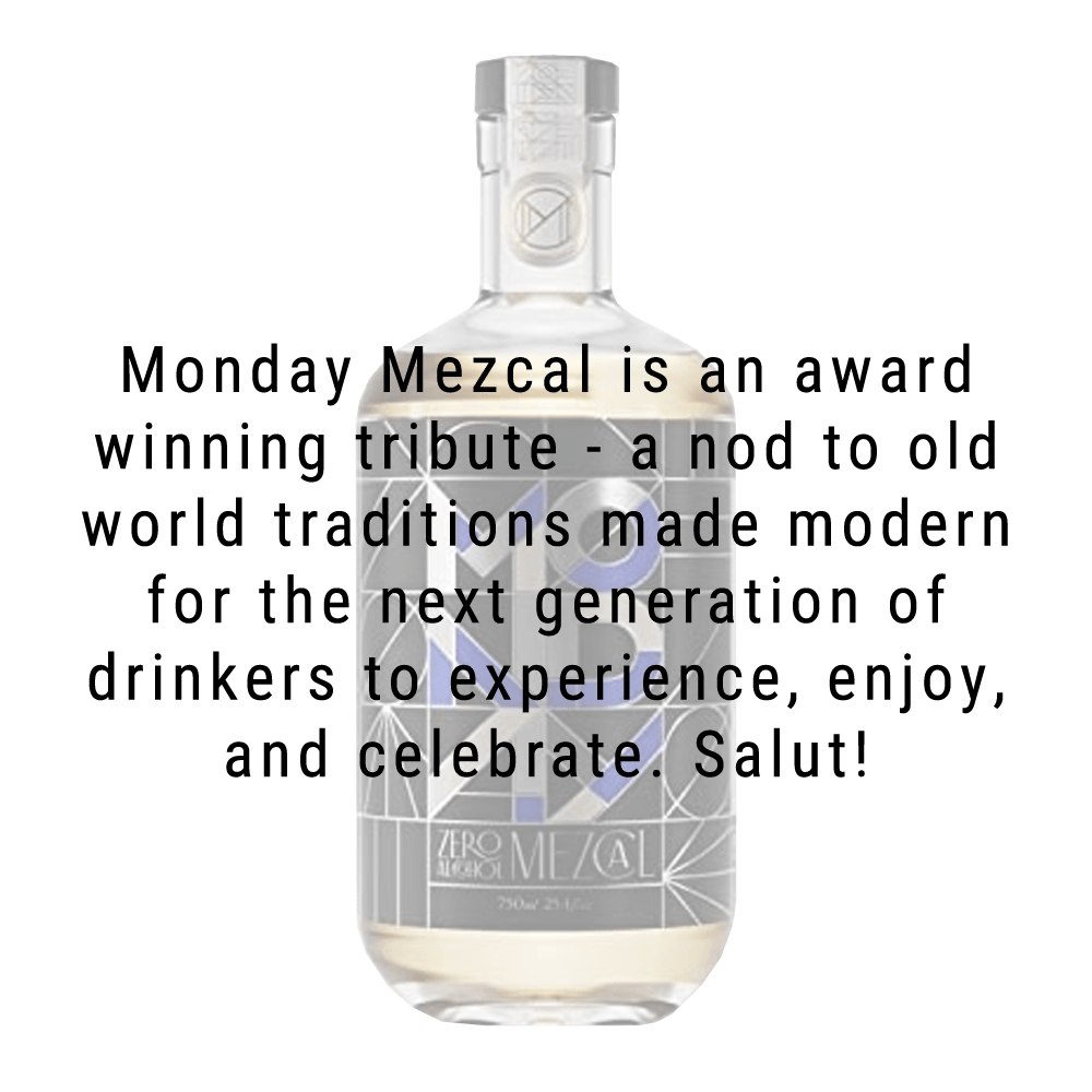 Monday Zero Alcohol Mezcal 750mL