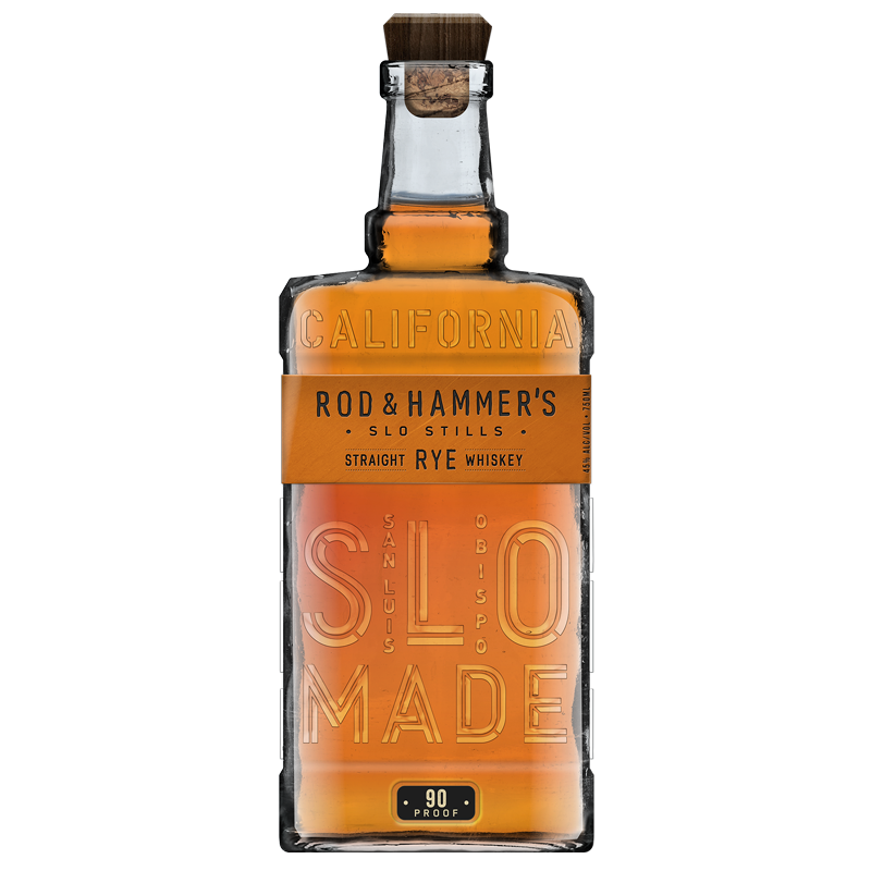 Rod & Hammer's Slo Stills Straight Rye Whiskey 750mL