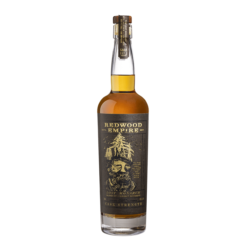 Redwood Empire Lost Monarch Cask Strength Whiskey 750mL