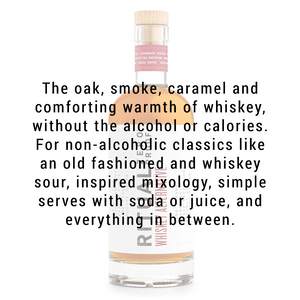 RITUAL ZERO PROOF Whiskey Alternative | Award-Winning Non-Alcoholic Spirit  | 25.4 Fl Oz (750ml) | Only 5 Calories | Sustainably Made in USA | Make