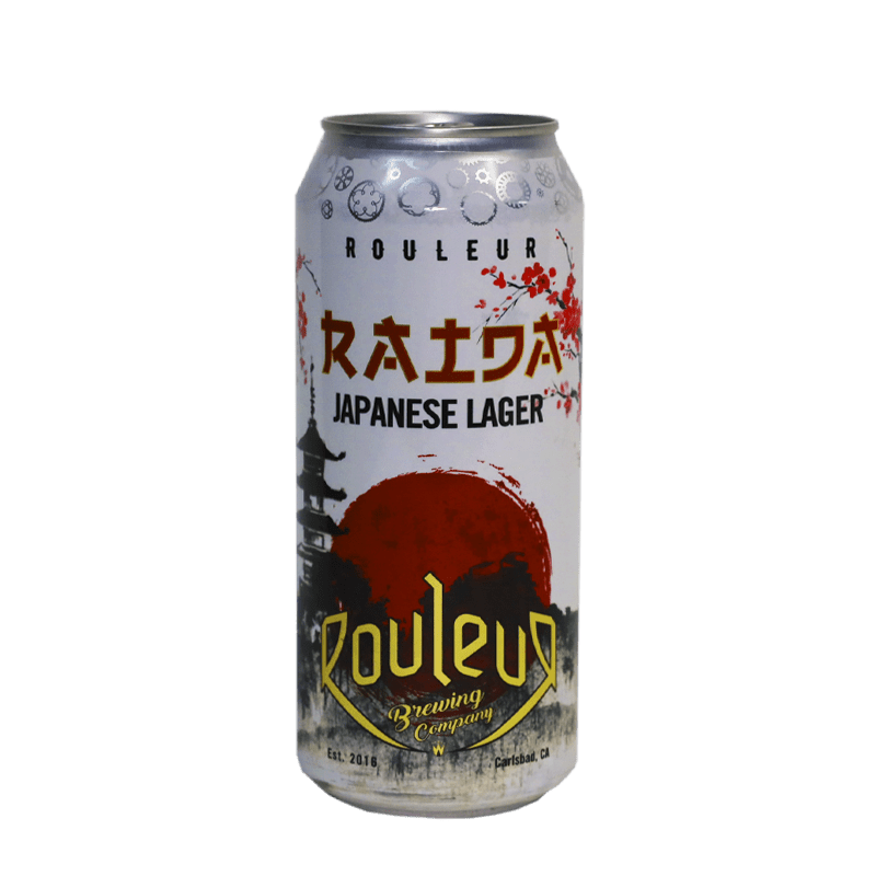 Rouler Raida Japanese Lager 16.oz