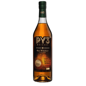 Ry3 Whiskey Cask Strength Private Reserve Blended Rye Whiskey 750mL