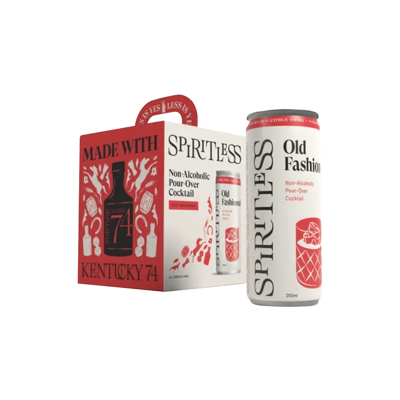 Spiritless Old Fashioned Non-Alcoholic Pour-Over Cocktail 4 pack