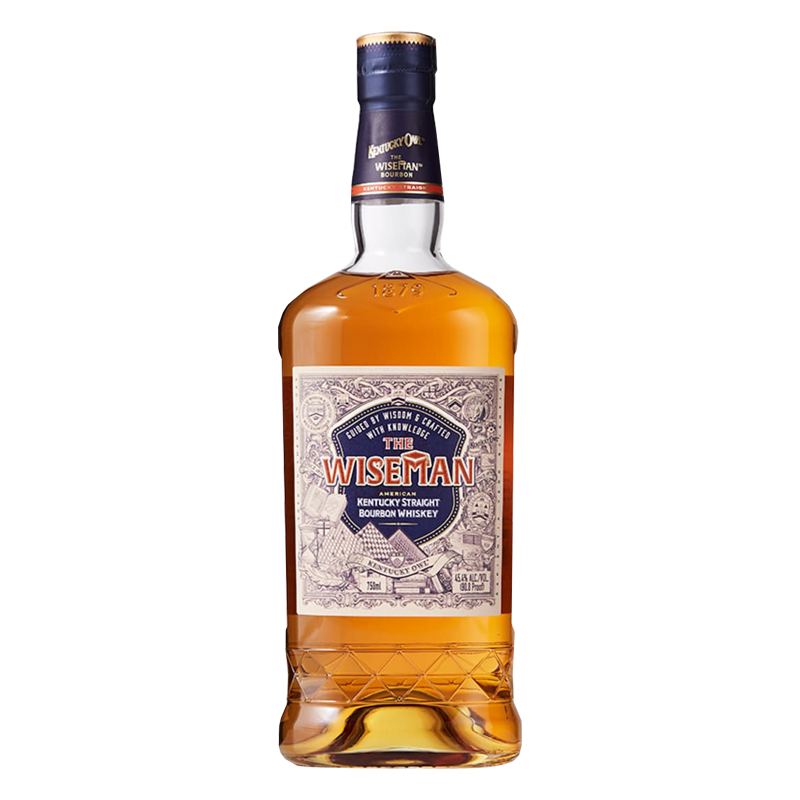 The Wiseman Straight Bourbon Whiskey Kentucky Owl 750ml
