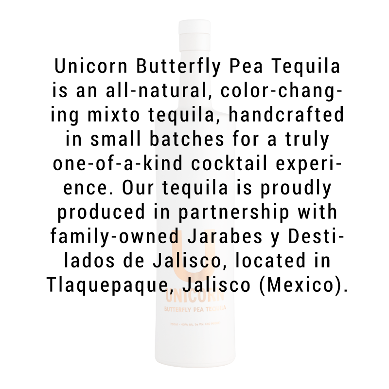 Unicorn Butterfly Pea Tequila 750ml